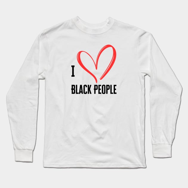 I love black people shirt shop